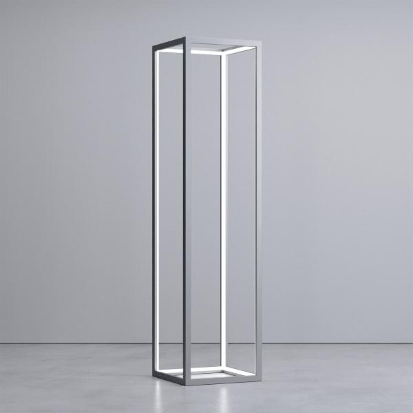Freistehende LED-Lampe CUBUS-1 – ideal für Showrooms, Lobbys und Ausstellungen